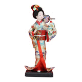 Maxbell Japanese Geisha Oriental Ancient Kabuki Lady Statue for Tabletop Shelf Home