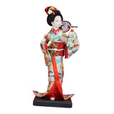 Maxbell Japanese Geisha Oriental Ancient Kabuki Lady Statue for Tabletop Shelf Home