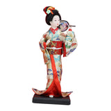 Maxbell Japanese Geisha Oriental Ancient Kabuki Lady Statue for Tabletop Shelf Home