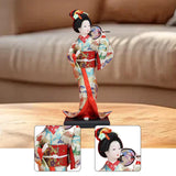 Maxbell Japanese Geisha Oriental Ancient Kabuki Lady Statue for Tabletop Shelf Home