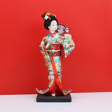 Maxbell Japanese Geisha Oriental Ancient Kabuki Lady Statue for Tabletop Shelf Home