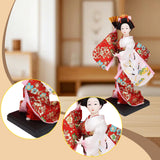 Maxbell Japanese Geisha Oriental Ancient Kabuki Lady Statue for Tabletop Shelf Home