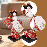 Maxbell Japanese Geisha Oriental Ancient Kabuki Lady Statue for Tabletop Shelf Home
