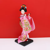 Maxbell Japanese Geisha Oriental Ancient Kabuki Lady Statue for Tabletop Shelf Home