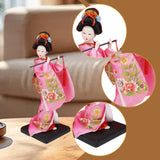 Maxbell Japanese Geisha Oriental Ancient Kabuki Lady Statue for Tabletop Shelf Home