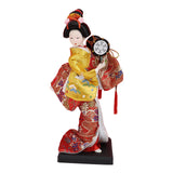 Maxbell Japanese Geisha Oriental Ancient Kabuki Lady Statue for Tabletop Shelf Home