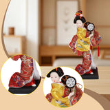 Maxbell Japanese Geisha Oriental Ancient Kabuki Lady Statue for Tabletop Shelf Home