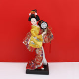 Maxbell Japanese Geisha Oriental Ancient Kabuki Lady Statue for Tabletop Shelf Home
