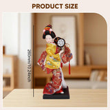 Maxbell Japanese Geisha Oriental Ancient Kabuki Lady Statue for Tabletop Shelf Home