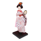 Maxbell Japanese Geisha Oriental Ancient Kabuki Lady Statue for Tabletop Shelf Home