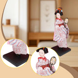 Maxbell Japanese Geisha Oriental Ancient Kabuki Lady Statue for Tabletop Shelf Home