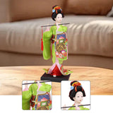 Maxbell Japanese Geisha Oriental Ancient Kabuki Lady Statue for Tabletop Shelf Home