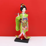 Maxbell Japanese Geisha Oriental Ancient Kabuki Lady Statue for Tabletop Shelf Home