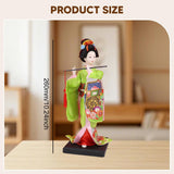 Maxbell Japanese Geisha Oriental Ancient Kabuki Lady Statue for Tabletop Shelf Home