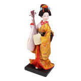 Maxbell Japanese Geisha Oriental Ancient Kabuki Lady Statue for Tabletop Shelf Home