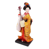 Maxbell Japanese Geisha Oriental Ancient Kabuki Lady Statue for Tabletop Shelf Home