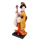 Maxbell Japanese Geisha Oriental Ancient Kabuki Lady Statue for Tabletop Shelf Home