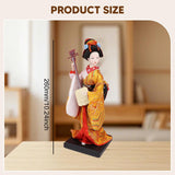 Maxbell Japanese Geisha Oriental Ancient Kabuki Lady Statue for Tabletop Shelf Home