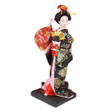 Maxbell Japanese Geisha Oriental Ancient Kabuki Lady Statue for Tabletop Shelf Home