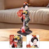 Maxbell Japanese Geisha Oriental Ancient Kabuki Lady Statue for Tabletop Shelf Home