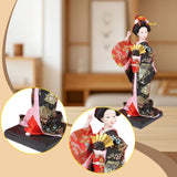 Maxbell Japanese Geisha Oriental Ancient Kabuki Lady Statue for Tabletop Shelf Home