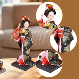 Maxbell Japanese Geisha Oriental Ancient Kabuki Lady Statue for Tabletop Shelf Home