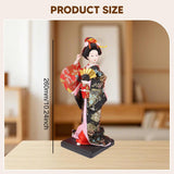 Maxbell Japanese Geisha Oriental Ancient Kabuki Lady Statue for Tabletop Shelf Home