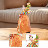 Maxbell Korean Hanbok Doll Cute 12 inch Female Statue for Home Office Tabletop Decor Style A