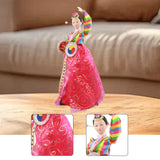 Maxbell Korean Hanbok Doll Cute 12 inch Female Statue for Home Office Tabletop Decor Style C