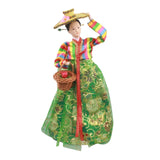 Maxbell Korean Hanbok Doll Cute 12 inch Female Statue for Home Office Tabletop Decor Style D