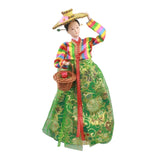 Maxbell Korean Hanbok Doll Cute 12 inch Female Statue for Home Office Tabletop Decor Style D