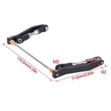 Maxbell 1:10 RC Car Anti Sway Bar Replacements for Yeti VS4-10 Vehicles RC Hobby Car Black