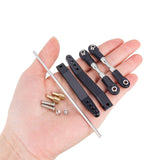Maxbell 1:10 RC Car Anti Sway Bar Replacements for Yeti VS4-10 Vehicles RC Hobby Car Black