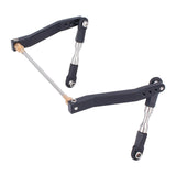 Maxbell 1:10 RC Car Anti Sway Bar Replacements for Yeti VS4-10 Vehicles RC Hobby Car Silver