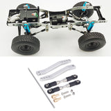 Maxbell 1:10 RC Car Anti Sway Bar Replacements for Yeti VS4-10 Vehicles RC Hobby Car Silver