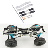 Maxbell 1:10 RC Car Anti Sway Bar Replacements for Yeti VS4-10 Vehicles RC Hobby Car Silver