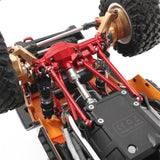 Maxbell 8Pcs RC Car Chassis Fixing Rod Easy to Install Repair DIY for 1/12 H12Y H12P Red