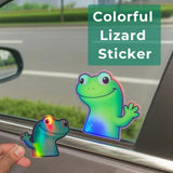 Maxbell Lizard Sticker Peel and Stick Gecko Sticker for Planners Scrapbooking Laptop