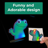 Maxbell Lizard Sticker Peel and Stick Gecko Sticker for Planners Scrapbooking Laptop