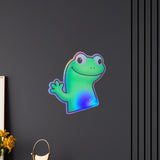 Maxbell Lizard Sticker Peel and Stick Gecko Sticker for Planners Scrapbooking Laptop