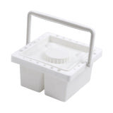 Maxbell Paint Brush Basin Teacher Portable Home Studio Paint Brush Holder Organizer