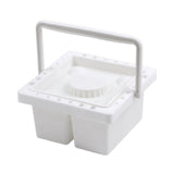 Maxbell Paint Brush Basin Teacher Portable Home Studio Paint Brush Holder Organizer