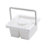 Maxbell Paint Brush Basin Teacher Portable Home Studio Paint Brush Holder Organizer