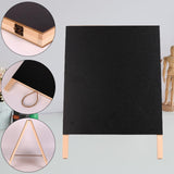 Maxbell Message Board Standing Blackboard Buffet Market Small Wooden Chalkboard Sign