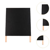 Maxbell Message Board Standing Blackboard Buffet Market Small Wooden Chalkboard Sign