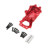 Maxbell 1/14 RC Car Front Gearbox Lower Cover Sturdy Upgrade for 14209 14210 Crawler Red