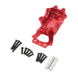 Maxbell 1/14 RC Car Front Gearbox Lower Cover Sturdy Upgrade for 14209 14210 Crawler Red