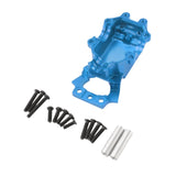 Maxbell 1/14 RC Car Front Gearbox Lower Cover Sturdy Upgrade for 14209 14210 Crawler Blue