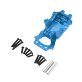 Maxbell 1/14 RC Car Front Gearbox Lower Cover Sturdy Upgrade for 14209 14210 Crawler Blue