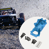Maxbell 1/14 RC Car Front Gearbox Lower Cover Sturdy Upgrade for 14209 14210 Crawler Blue